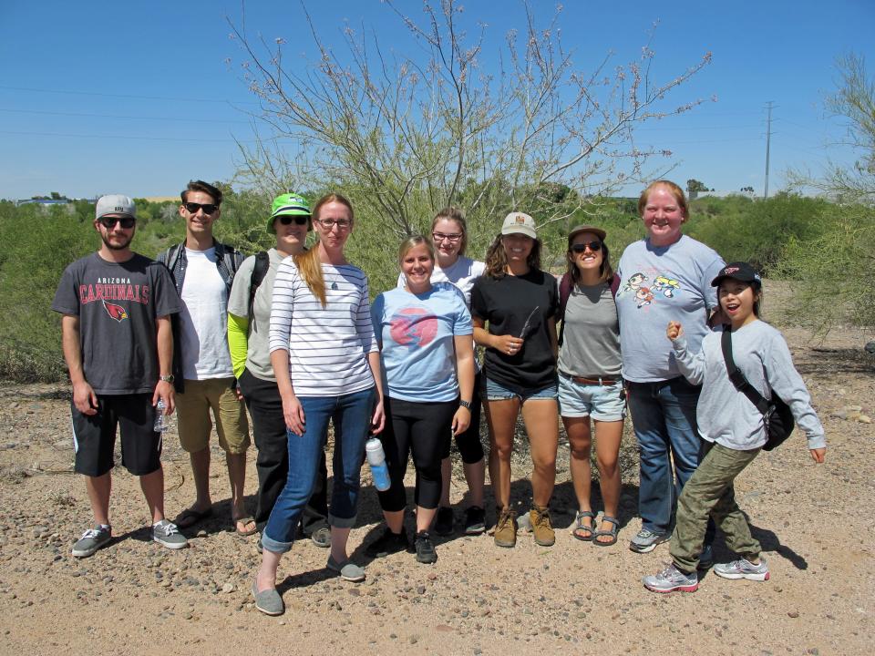 Group of students outdoors